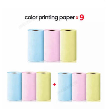 Portable Mini Thermal Label & Photo Printer – Bluetooth Price Tag Printer