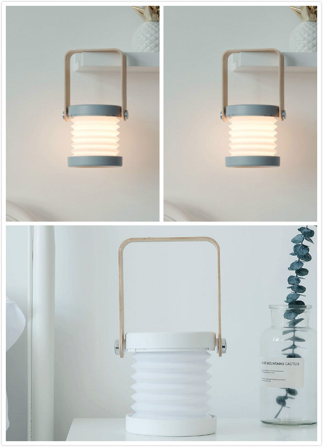 Foldable LED Night Light - Touch Dimmable & USB Rechargeable