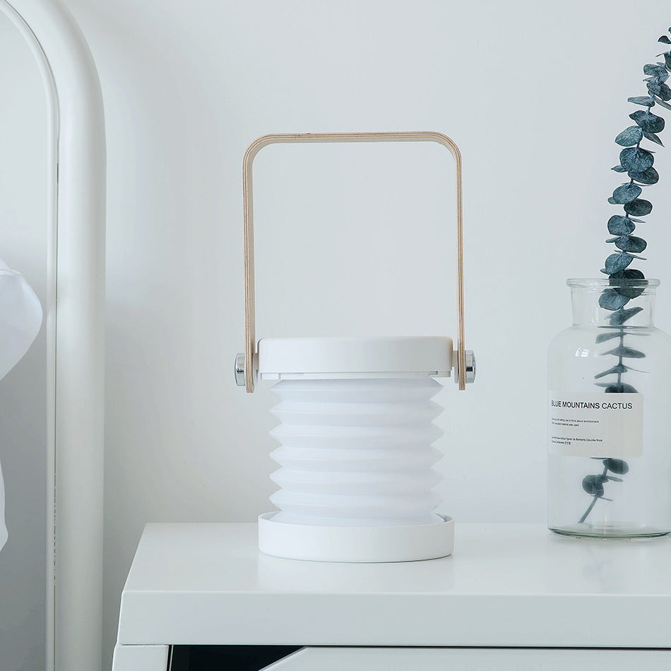 Foldable LED Night Light - Touch Dimmable & USB Rechargeable
