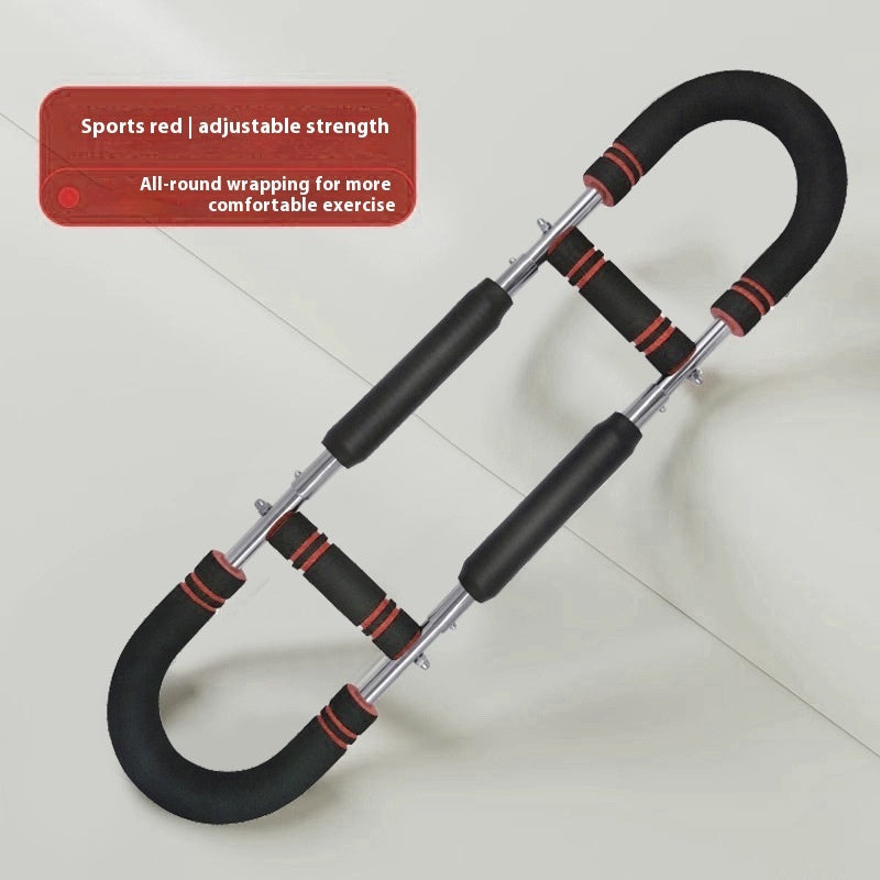 U-Shaped Arm & Chest Strengthener – Adjustable Forearm Trainer for Home Gym