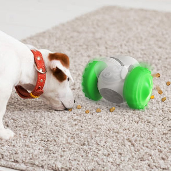 Interactive Pet Feeding Toy Car – Slow Food Balance Toy for Dogs & Cats