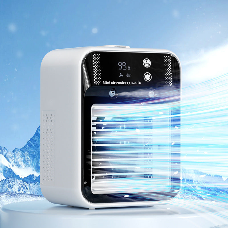 Rechargeable Personal AC Cooler with Ice Mist