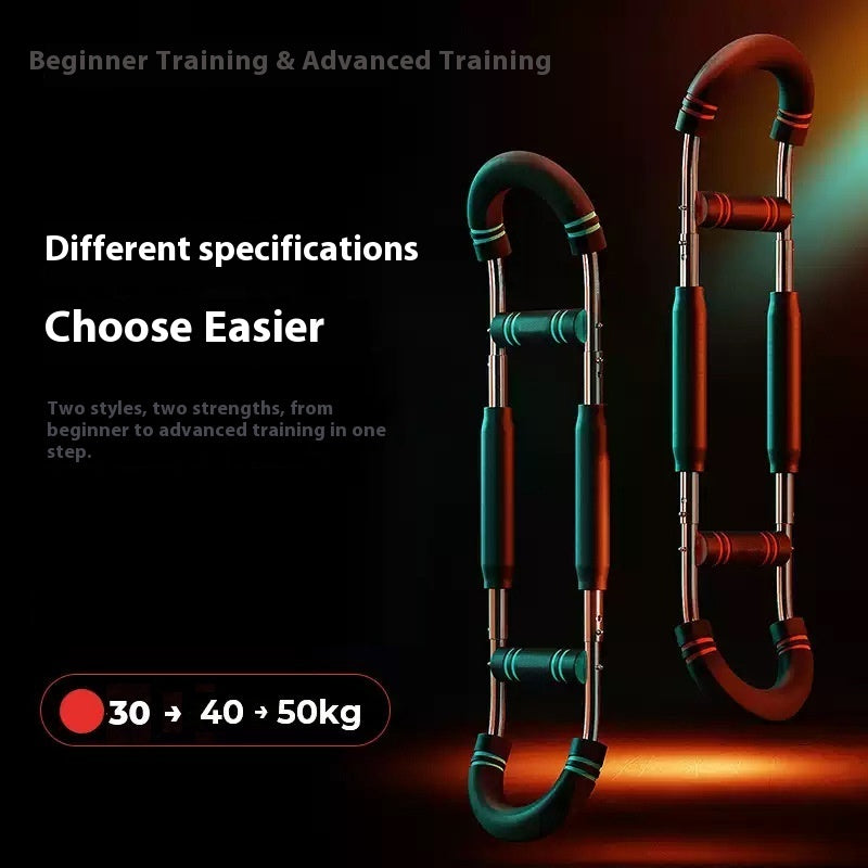 U-Shaped Arm & Chest Strengthener – Adjustable Forearm Trainer for Home Gym