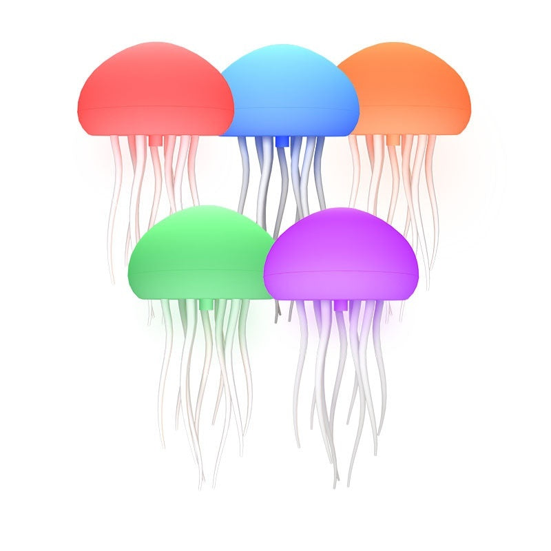 LED Jellyfish Mood Lamp – Smart Night Light for Desk & Bedside