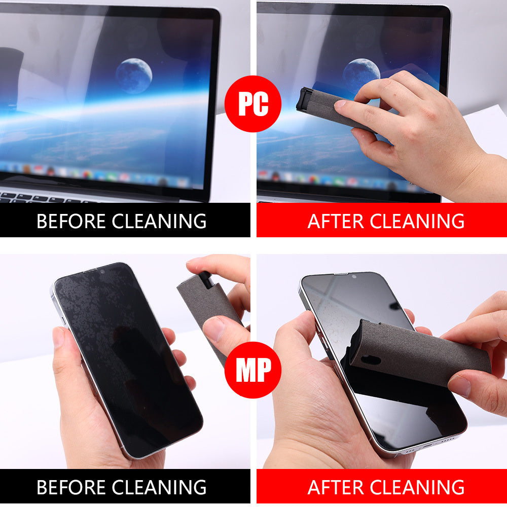 2-in-1 Screen Cleaner for Mobile Phones & Laptops