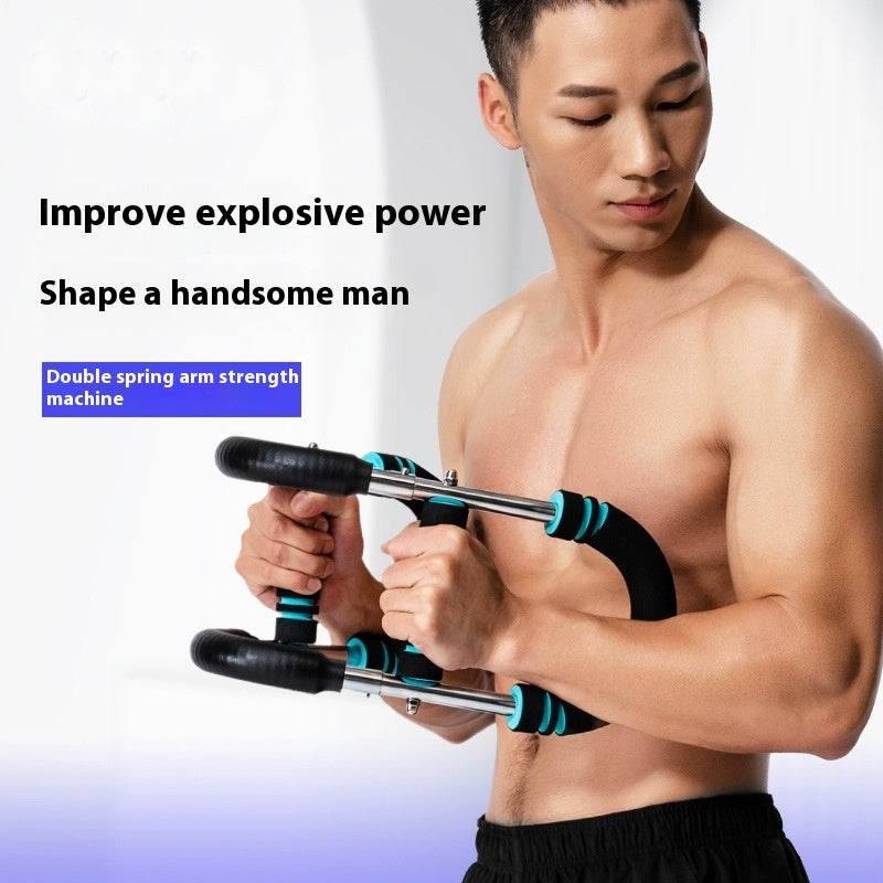U-Shaped Arm & Chest Strengthener – Adjustable Forearm Trainer for Home Gym