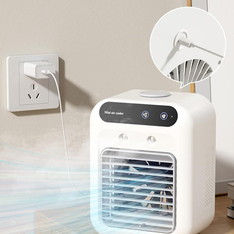 Rechargeable Personal AC Cooler with Ice Mist