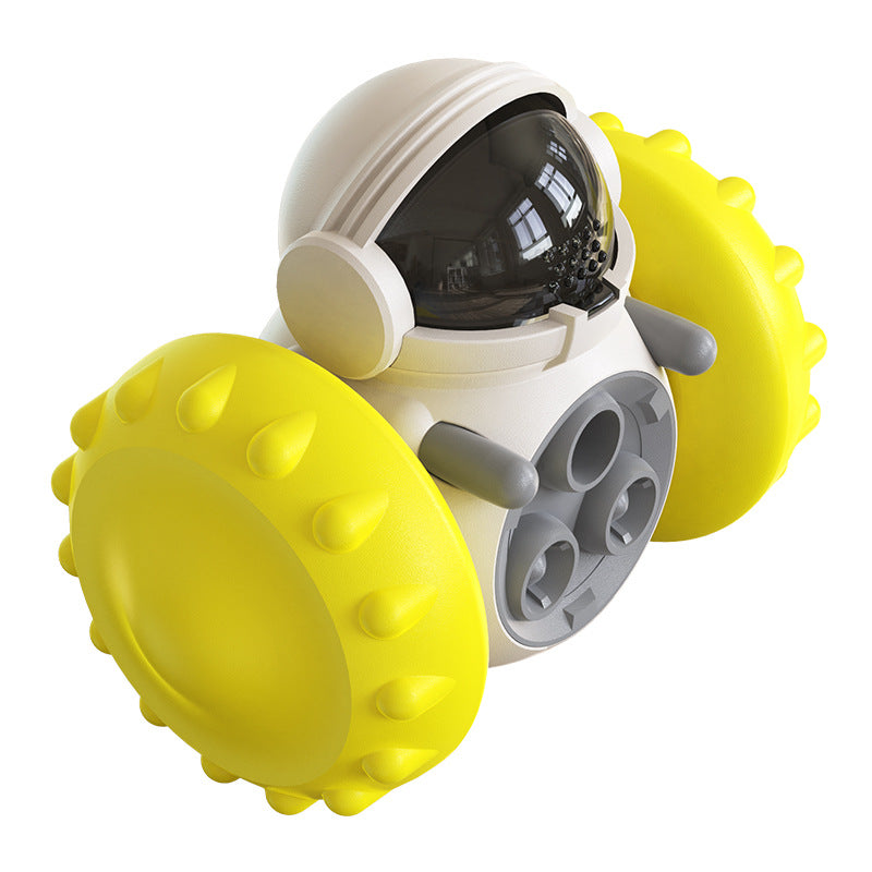 Interactive Pet Feeding Toy Car – Slow Food Balance Toy for Dogs & Cats