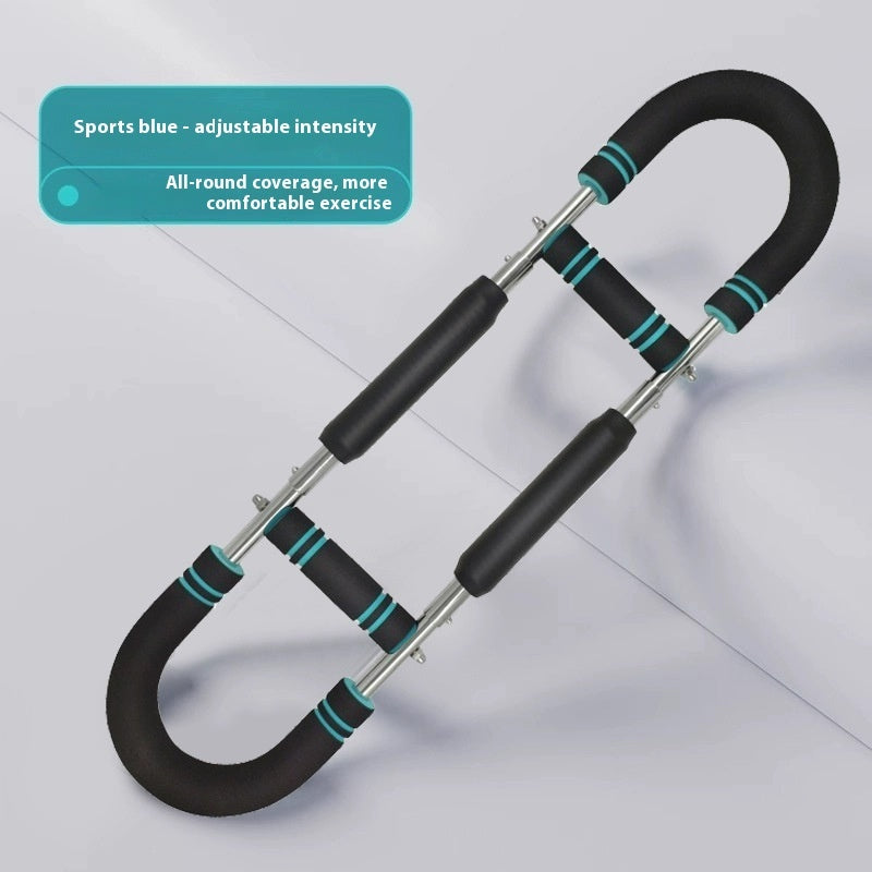 U-Shaped Arm & Chest Strengthener – Adjustable Forearm Trainer for Home Gym