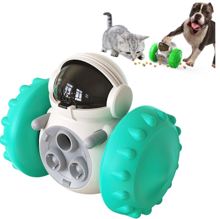 Interactive Pet Feeding Toy Car – Slow Food Balance Toy for Dogs & Cats