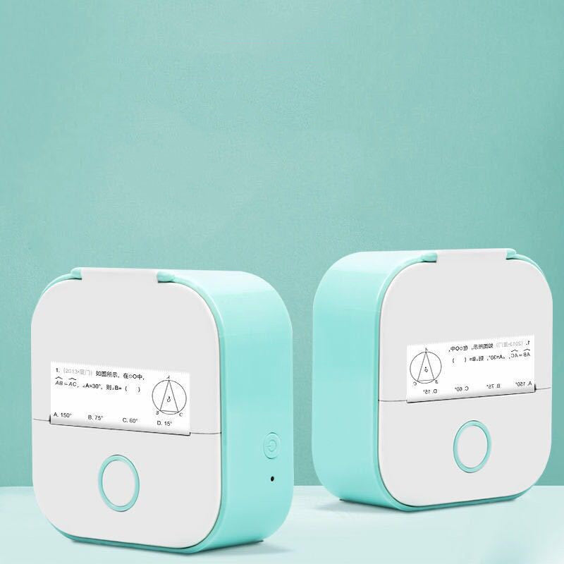 Portable Mini Thermal Label & Photo Printer – Bluetooth Price Tag Printer