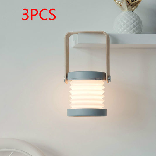 Foldable LED Night Light - Touch Dimmable & USB Rechargeable