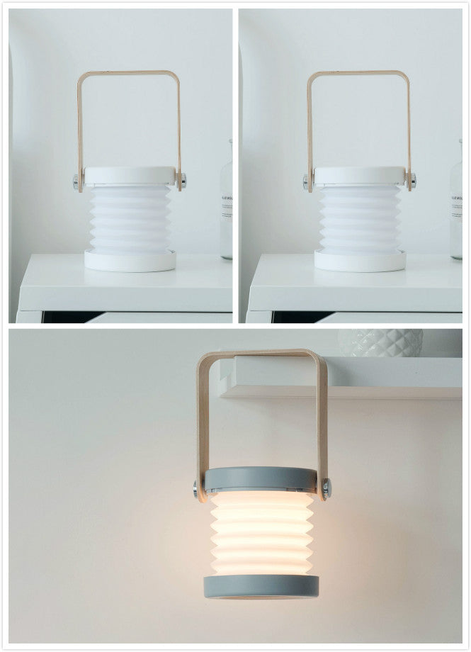 Foldable LED Night Light - Touch Dimmable & USB Rechargeable
