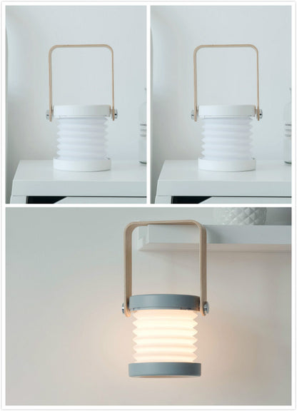 Foldable LED Night Light - Touch Dimmable & USB Rechargeable