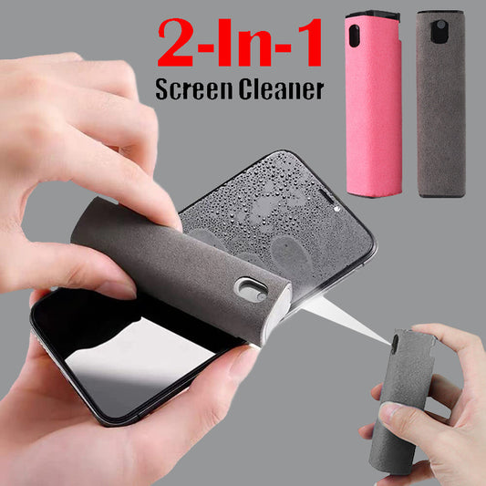 2-in-1 Screen Cleaner for Mobile Phones & Laptops