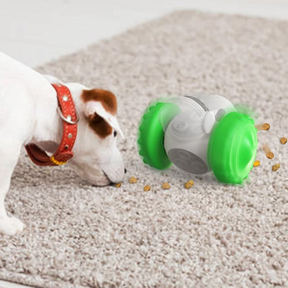 Interactive Pet Feeding Toy Car – Slow Food Balance Toy for Dogs & Cats
