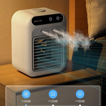 Rechargeable Personal AC Cooler with Ice Mist