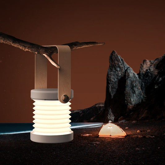 Foldable LED Night Light - Touch Dimmable & USB Rechargeable