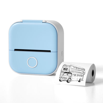 Portable Mini Thermal Label & Photo Printer – Bluetooth Price Tag Printer