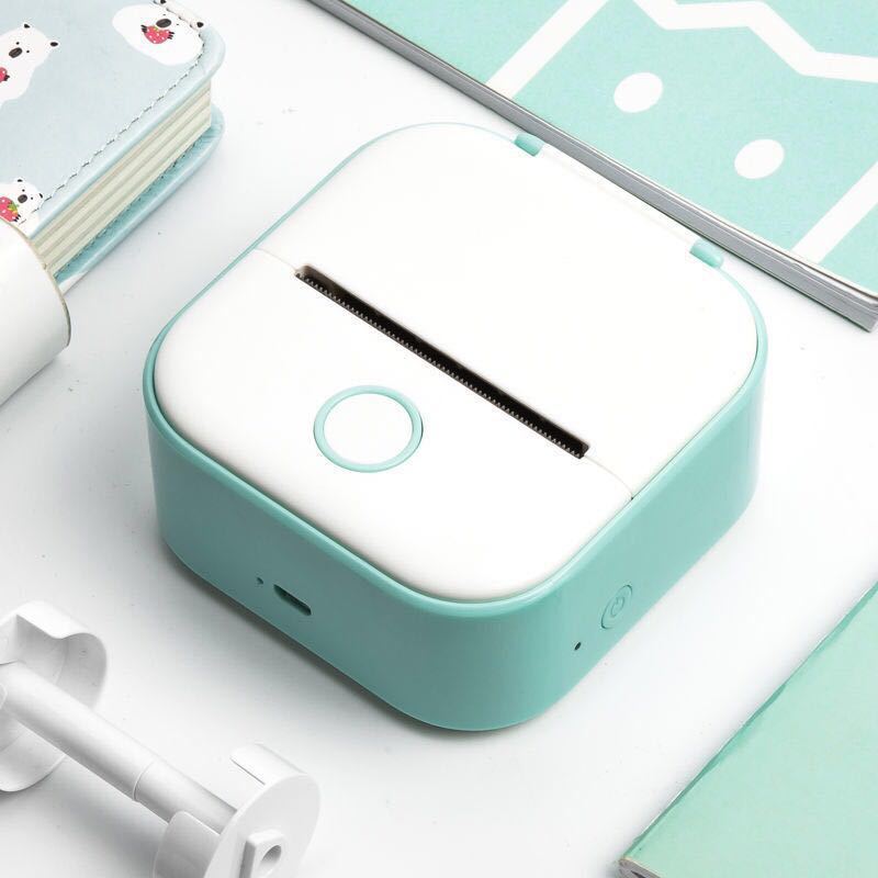 Portable Mini Thermal Label & Photo Printer – Bluetooth Price Tag Printer