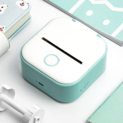 Portable Mini Thermal Label & Photo Printer – Bluetooth Price Tag Printer
