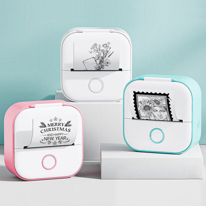 Portable Mini Thermal Label & Photo Printer – Bluetooth Price Tag Printer