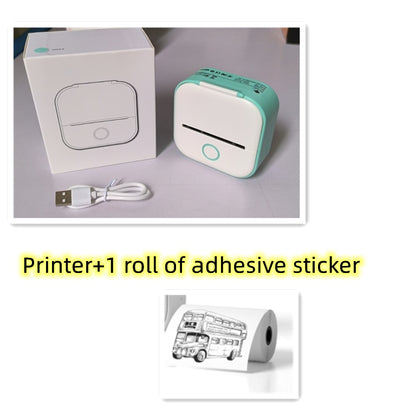 Portable Mini Thermal Label & Photo Printer – Bluetooth Price Tag Printer
