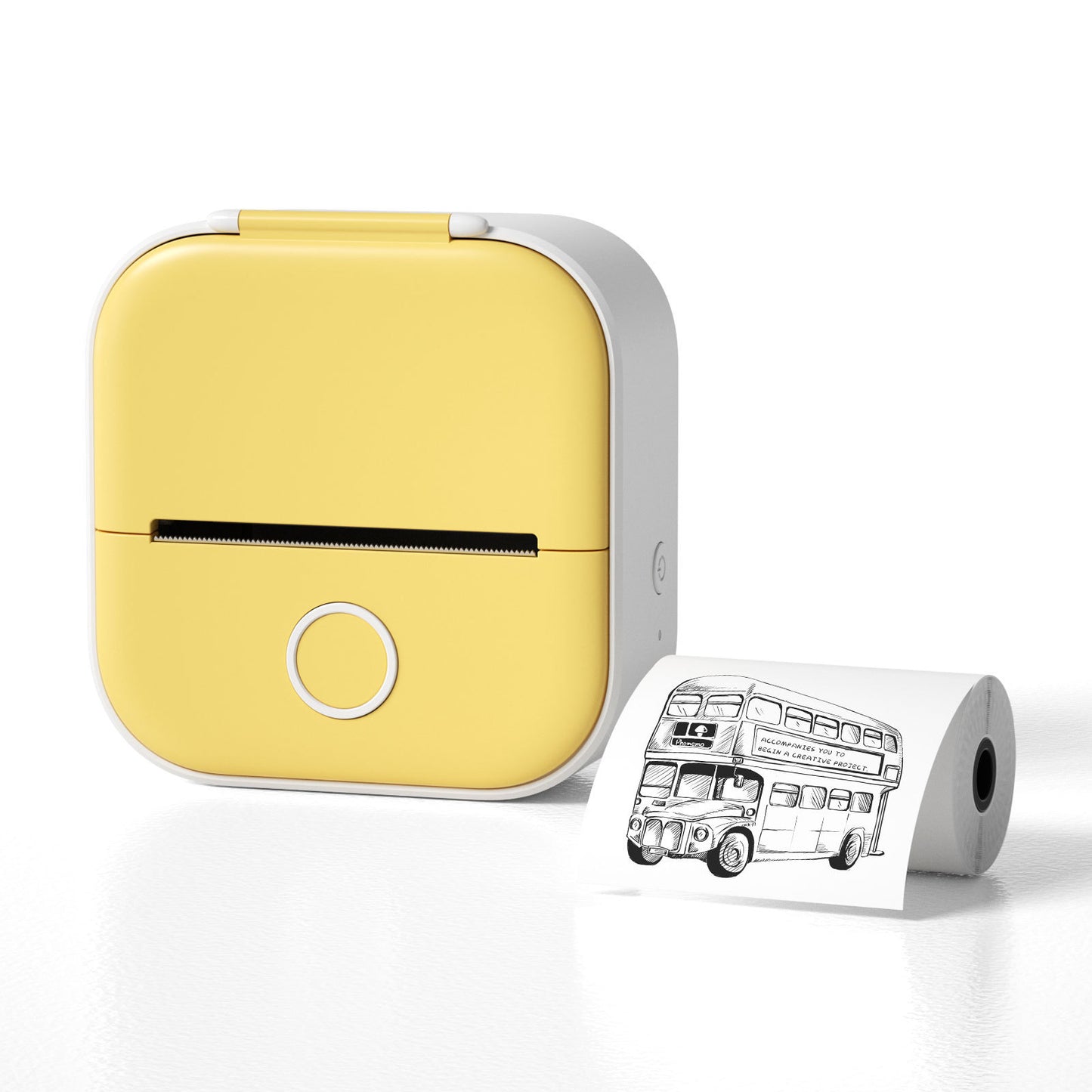 Portable Mini Thermal Label & Photo Printer – Bluetooth Price Tag Printer