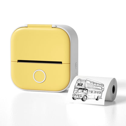 Portable Mini Thermal Label & Photo Printer – Bluetooth Price Tag Printer