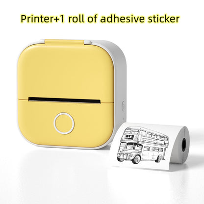 Portable Mini Thermal Label & Photo Printer – Bluetooth Price Tag Printer